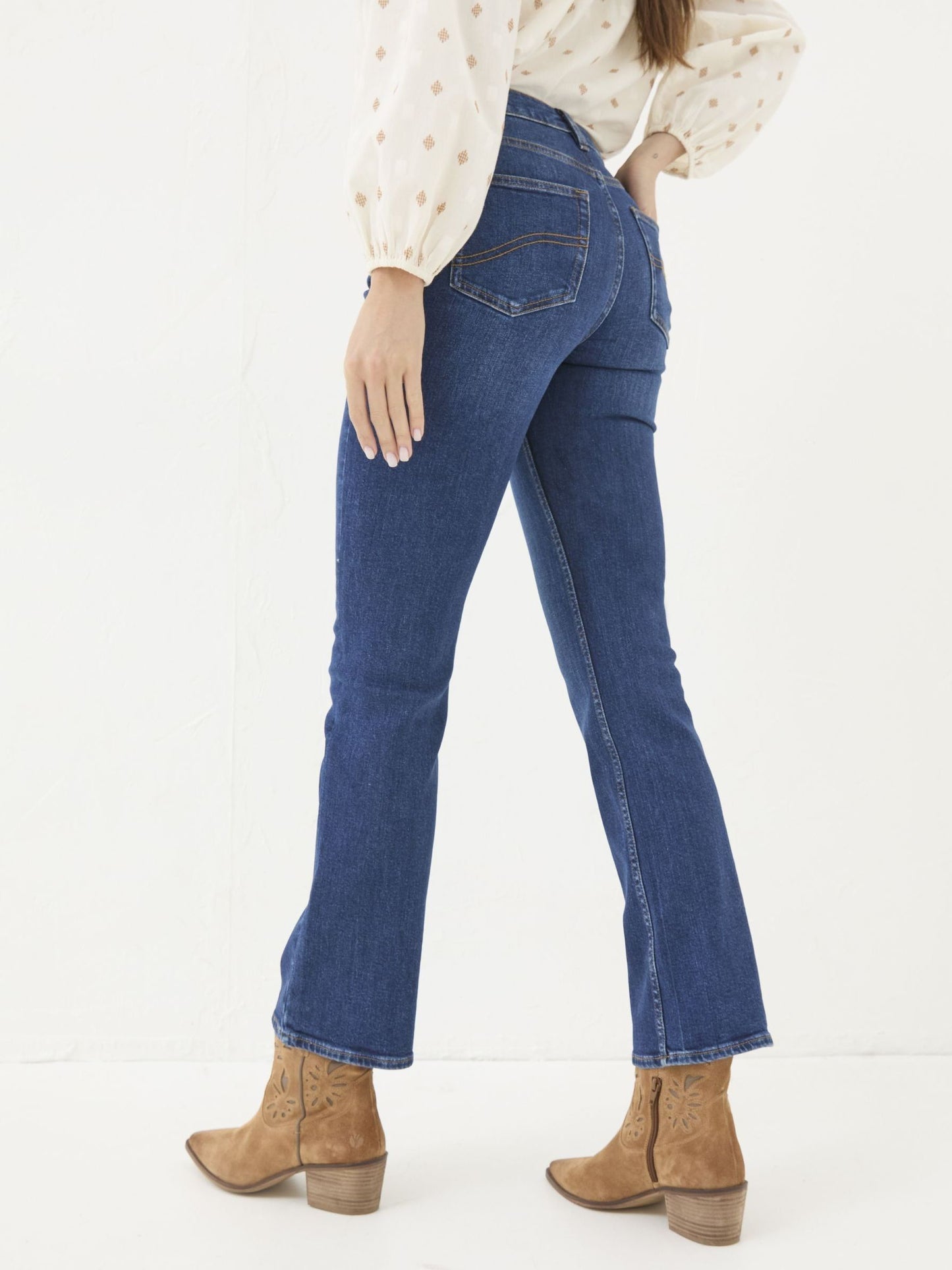 Solexee Brooke Indigo Blue Bootcut Jeans