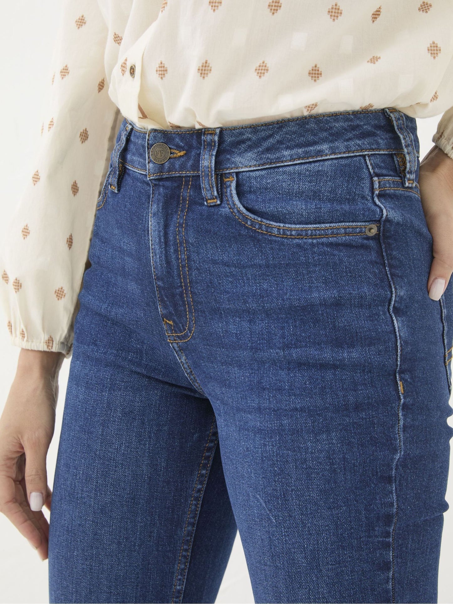 Solexee Brooke Indigo Blue Bootcut Jeans