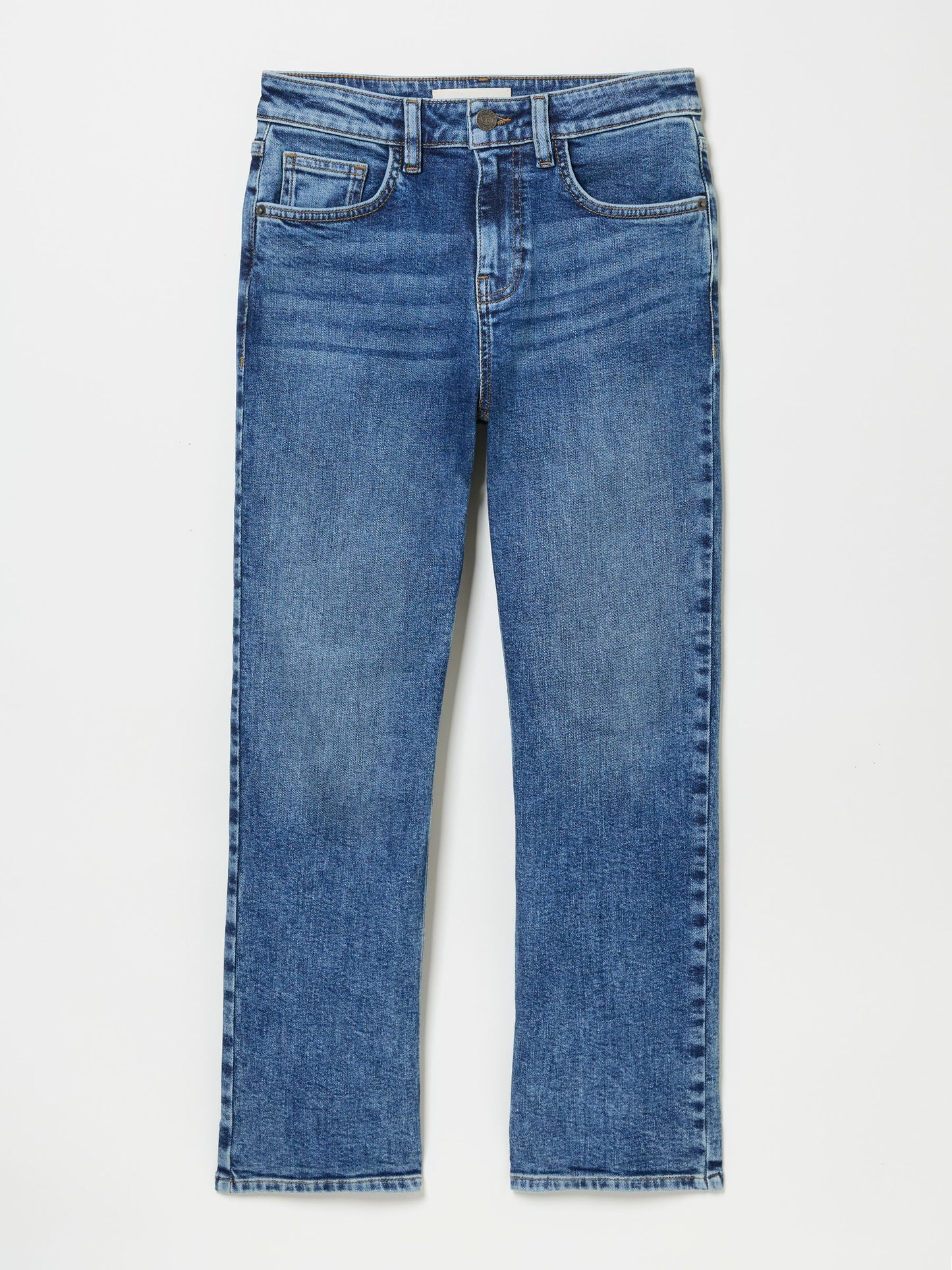 Solexee Denim Vintage Cropped Jeans