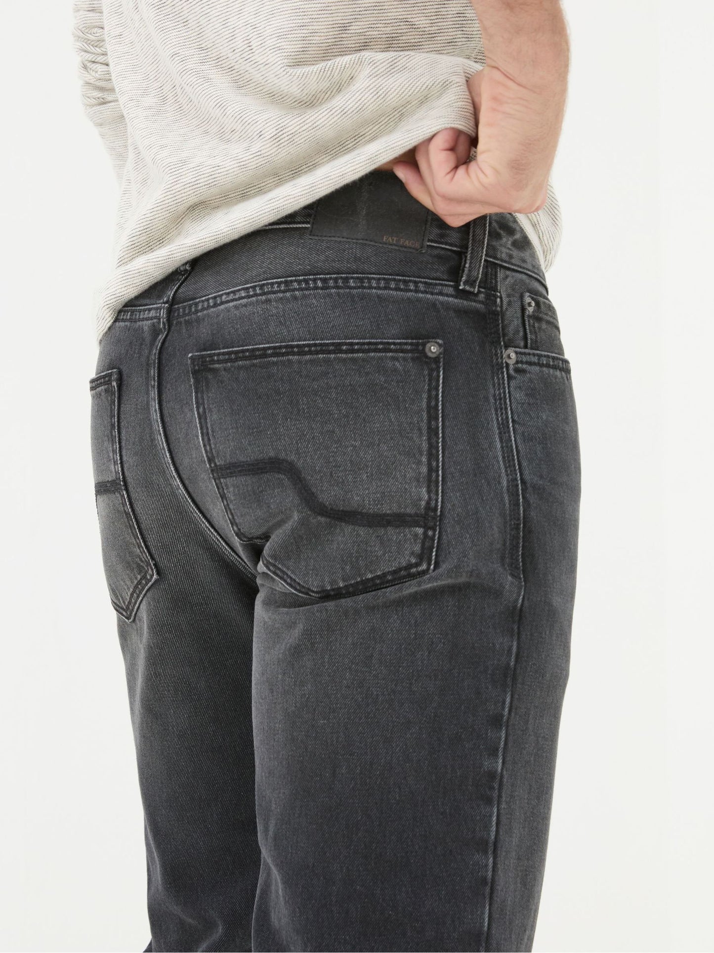 Solexee Black Straight Fit Jeans