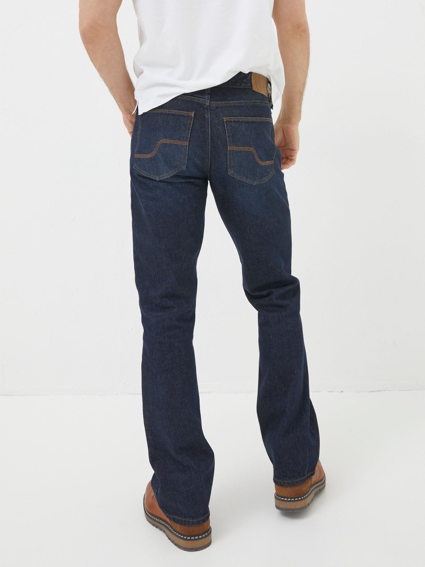 Solexee Vintage Navy Bootcut Jeans