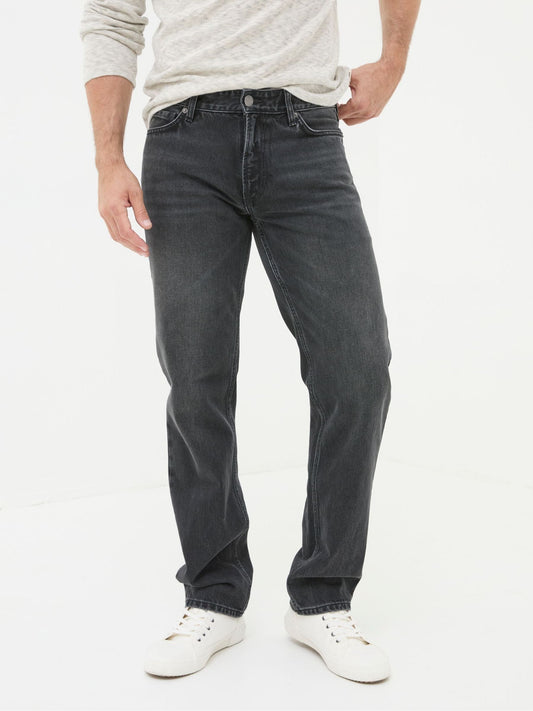 Solexee Black Straight Fit Jeans