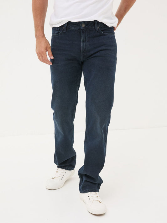 Solexee Denim Navy Straight Fit Jeans