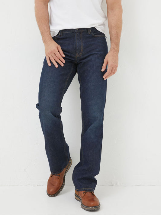 Solexee Vintage Navy Bootcut Jeans