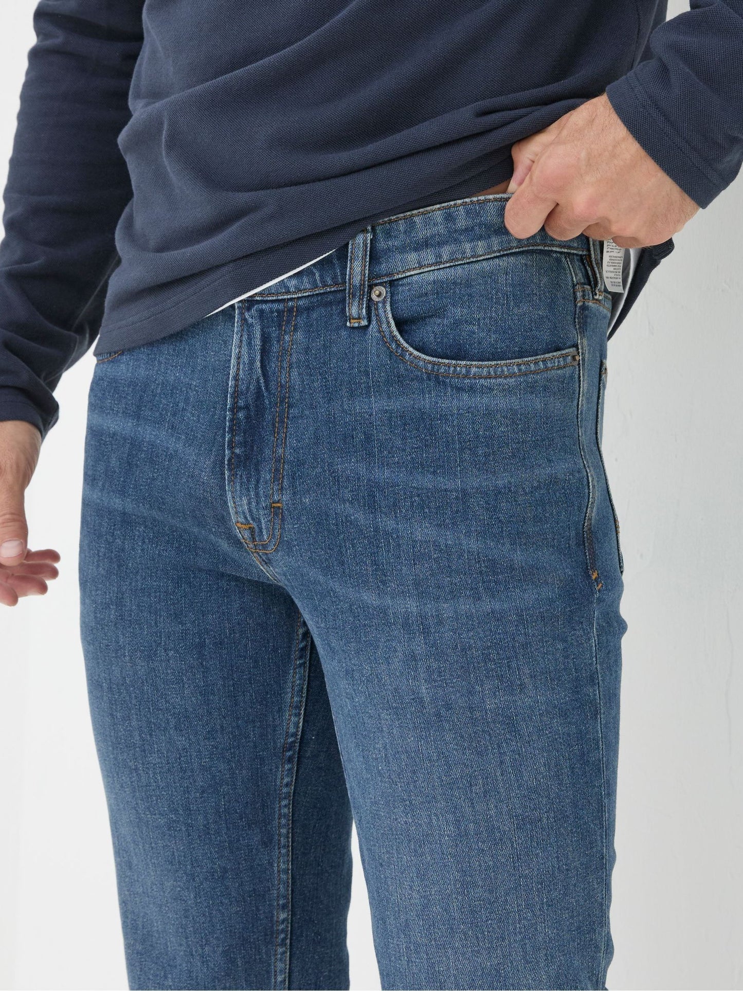 Solexee Indigo Blue Slim Fit Jeans